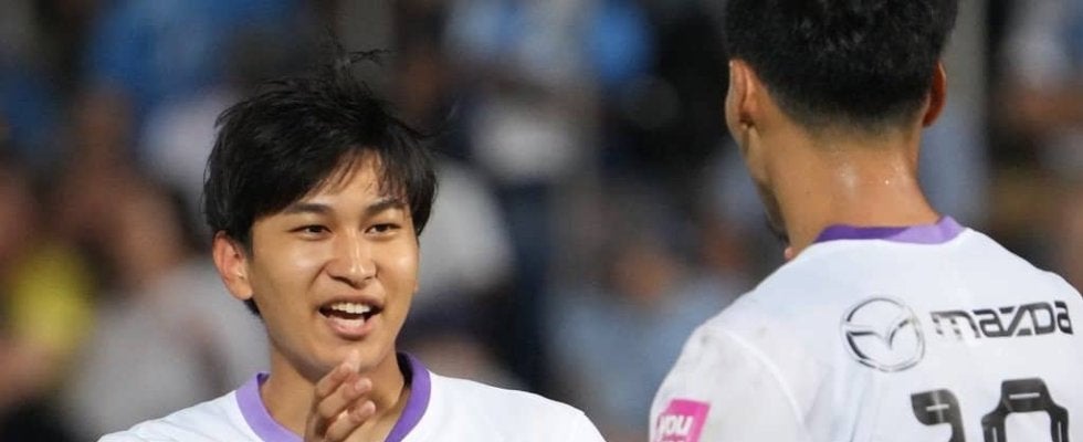 天才＆異次元＆かわいいんよ！ 広島の至宝19歳MFの驚きの反転ニアぶち抜き弾からの初々しいインタビュー！｢プレーとインタビューのギャップがすごい｣