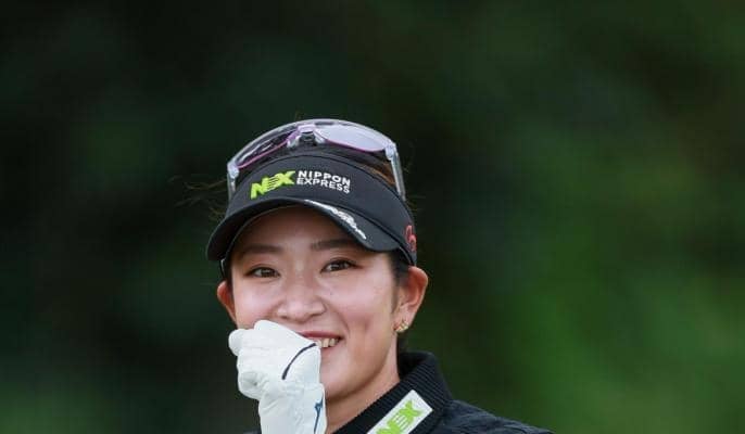 原英莉花が“凱旋試合”を前に決意　目標は「やっぱり優勝」　来季ＬＰＧＡツアー出場権獲得　師匠のジャンボには「ハグしてもらいました」