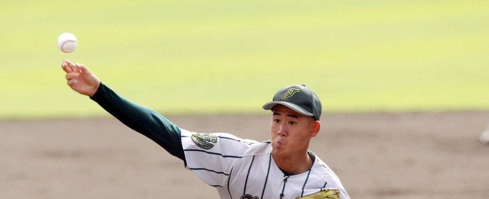 【高校野球】鶴岡東・井上朋哉「次も自分の野球を」直球いまひとつも変化球交えて６奪三振
