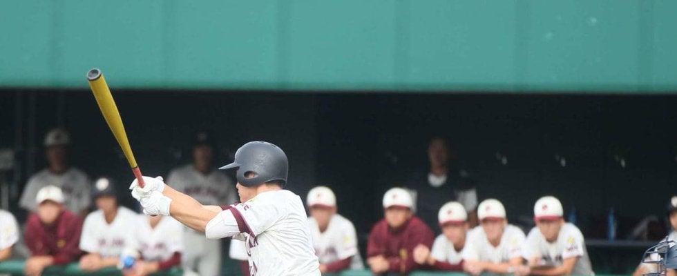 【高校野球】盛岡中央・村上朝飛が先制適時打「甲子園も目指していますし、頂点に立ちたい」