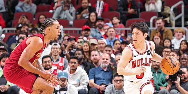 ブルズの河村勇輝がプレシーズン2試合連続出場…約7分で3得点5リバウンド3アシストを記録