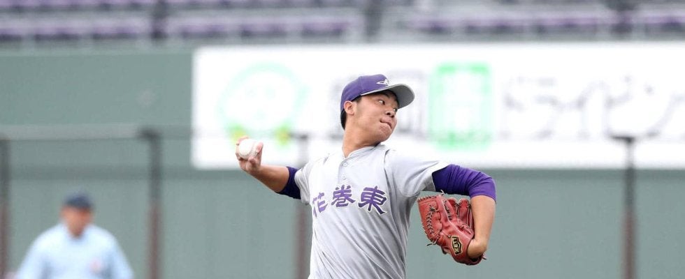 【高校野球】花巻東コールド発進　先発背番号「17」菅原駿が６回無失点／東北大会