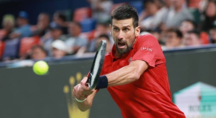 ジョコビッチ ATPマスターズ1000で80度目の4強「気持ちが沈んでも観客が持ち上げてくれる」[上海マスターズ]