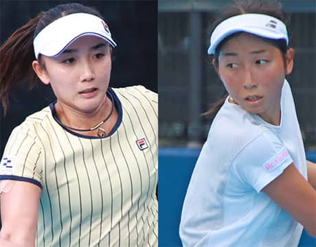  岡村恭香と清水綾乃が決勝進出 
