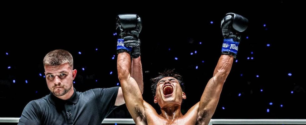 【ONE】倒し倒され激闘の末に山﨑一央がモロッコの豪腕ファイターに３－０判定勝ち