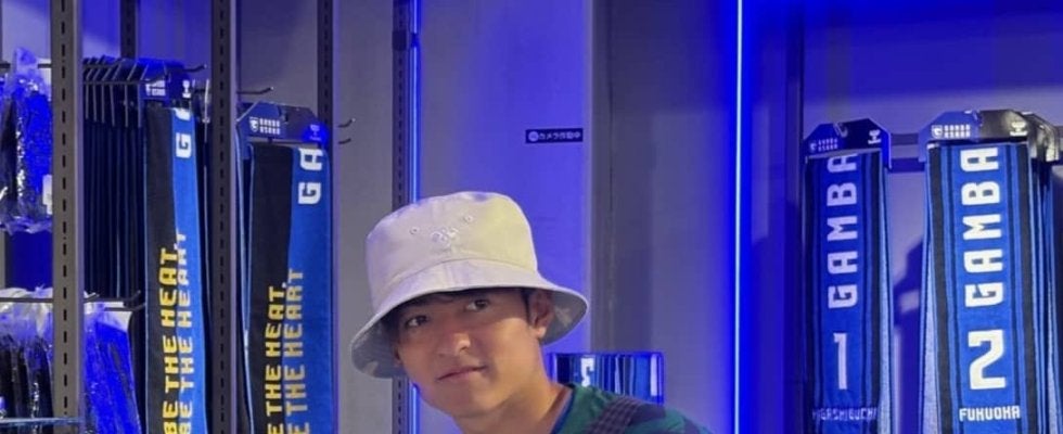 【Ｇ大阪】名和田我空がグッズショップで一日店長　「もっともっと頑張らないと」ファンと接す