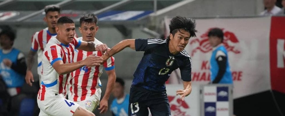 ｢新幹線のアイスくらい硬い｣“言語化の鬼”林陵平氏が伏線回収、日本代表が苦戦したパラグアイの守備を写真1枚で表現!?｢秀逸過ぎる｣｢お後がよろしいようで｣