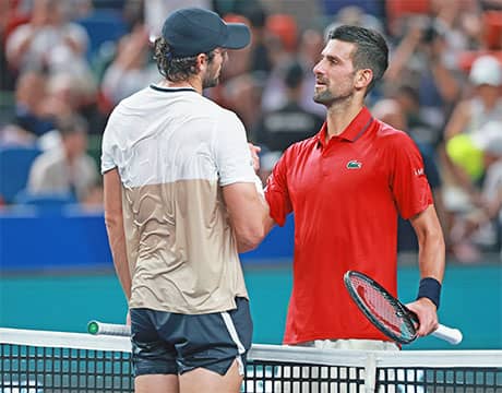 世界204位がジョコ撃破の大金星