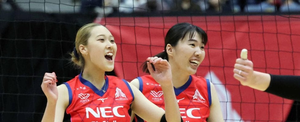 【バレー】NEC川崎佐藤淑乃「去年の悔しさ晴らす」決定率50％で存在感見せ、栄冠へ好発進