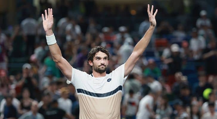 世界204位のバシュロ ジョコビッチ撃破でマスターズ史上最も低いランキングで決勝進出「とにかく集中し続けるしかなかった」[上海マスターズ]