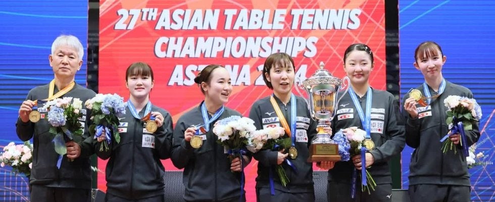 卓球日本女子が難敵北朝鮮との準々決勝へ　橋本帆乃香、長﨑美柚が加入で布陣一新　中国撃破&連覇へ向けた第一歩【アジア選手権】