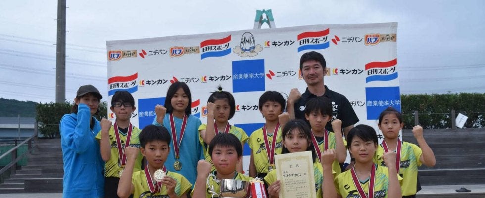 【ビーチバレー】産業能率大主催の小学生大会でファイターズＪＶＣＩが初Ｖ　学生が企画から運営