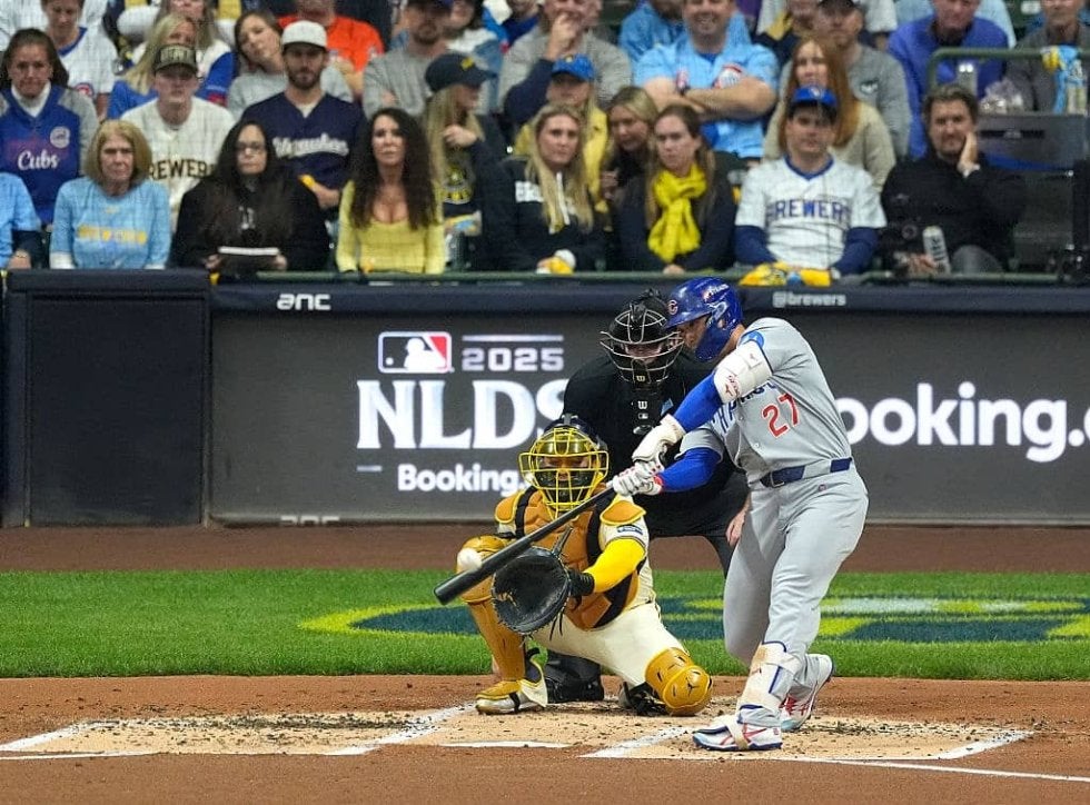 なんで…！？ 鈴木誠也が「バケモノやん」169キロ“爆速逆方向弾”→怪物右腕が飛び上がる「そらビビるわ」「エグいな」