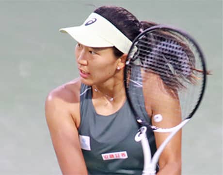  内島萌夏 逆転負けでジャパンOP敗退 