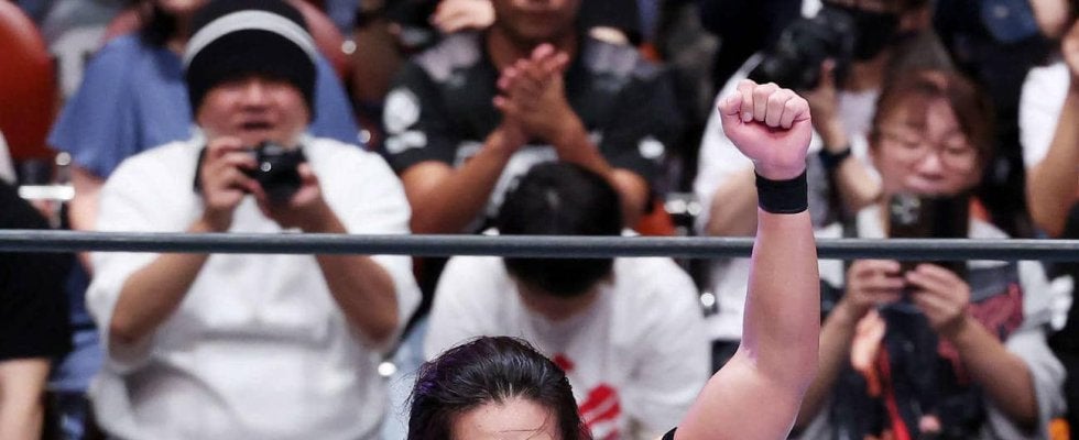 【新日本】竹下幸之介がザック下し初戴冠、後藤洋央紀の挑戦承諾も「革命には付き合わねえぞ」