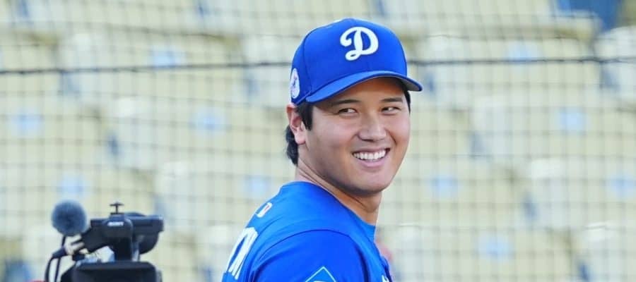 決戦前夜、大谷翔平の傍に“家族”　まさかの帯同？…ファン発見の小さな印「あ!!これですね」