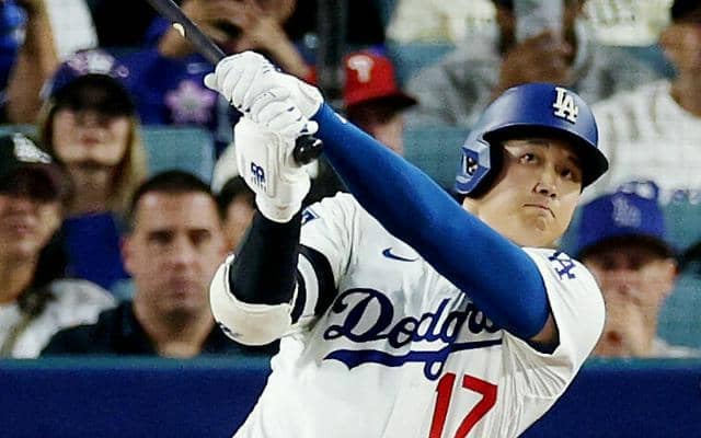 ドジャースが2-1で逃げ切る　佐々木朗希が失点　大谷翔平は無安打