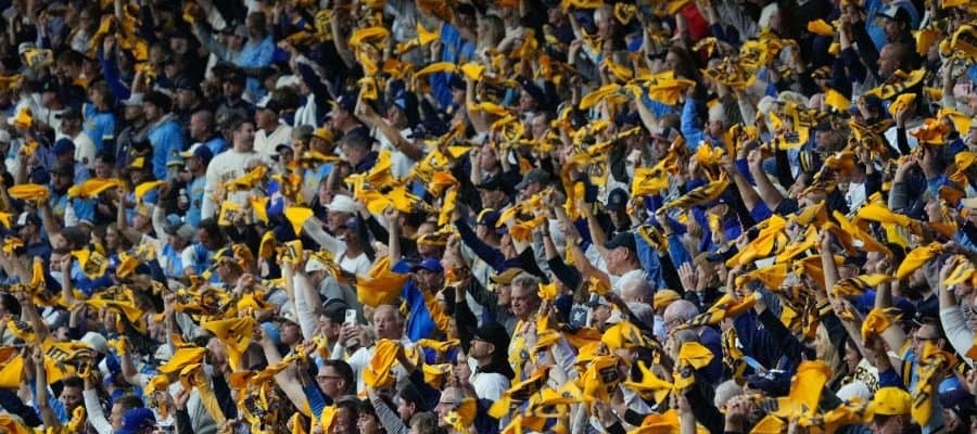 ド軍戦でやたら目が行く“マーク”「秘密結社っぽい」　可愛いと評判も…「パーデンネンにしか」