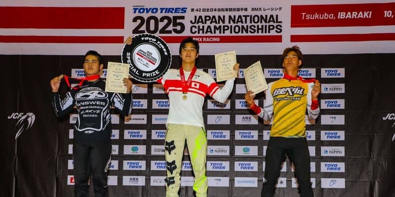 男子エリートは中井飛馬が大会2連覇！女子は畠山紗英が2年ぶりのタイトル獲得！「第42回全日本自転車競技選手権 BMXレーシング」