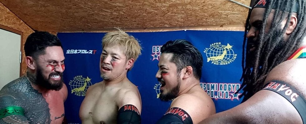 【全日本】潮﨑豪が侵略宣言「HAVOCで、全日本プロレス、とことん変えてやるよ！」