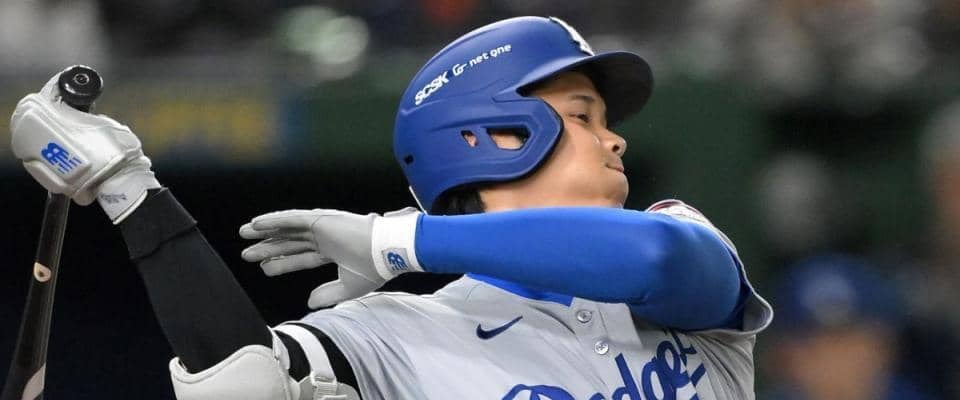 大谷翔平３四球　九回申告敬遠で貴重な追加点お膳立て　無安打もロバーツ監督絶賛「打席の内容素晴らしかった」ドジャース先勝
