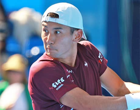  島袋将 ストレート勝ちで初戦突破 