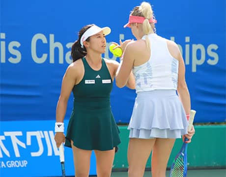  加藤未唯組 ジャパンOP初戦敗退 