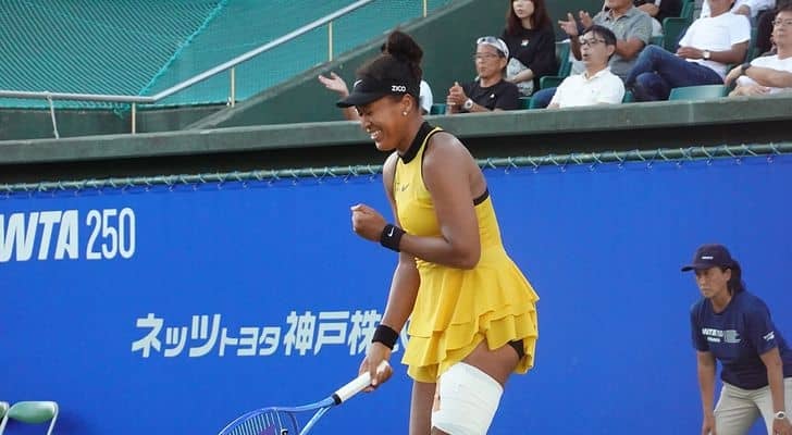 大坂なおみ 試合終盤に左太ももを負傷し涙も…執念で前年覇者を撃破し8強 [木下グループジャパンオープン]