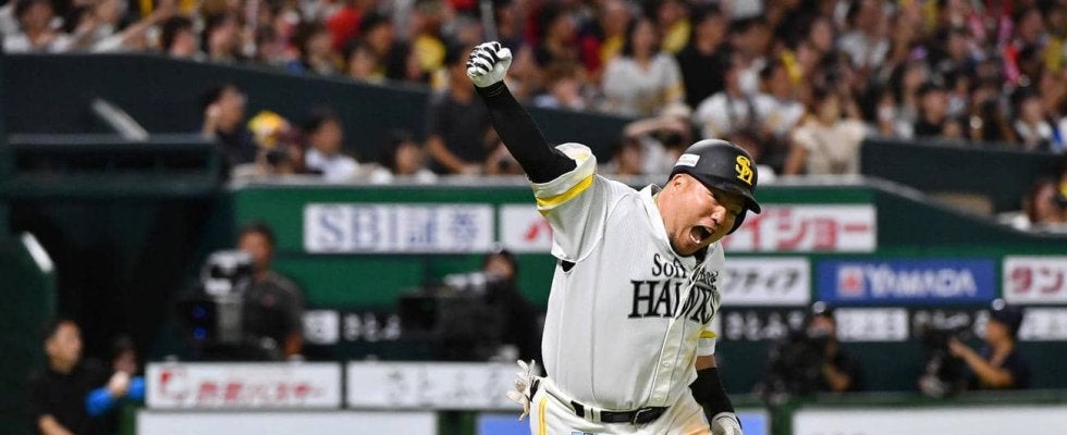 【ソフトバンク】真っ黒な山川穂高がサヨナラ打「まじで三ゴロ」フェニックスＬ参加で「体動く」