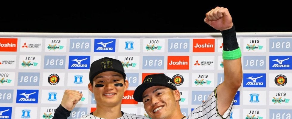 【阪神】森下翔太CS男の本領発揮Ｖ打「チカさんが三盗してくれて、すごく楽になりました」