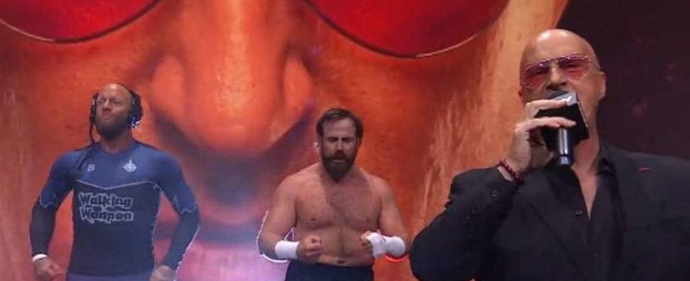 【AEW】ドン・キャリスがアレキサンダーを「飯伏の足を小枝のようにへし折った男」と酷い紹介