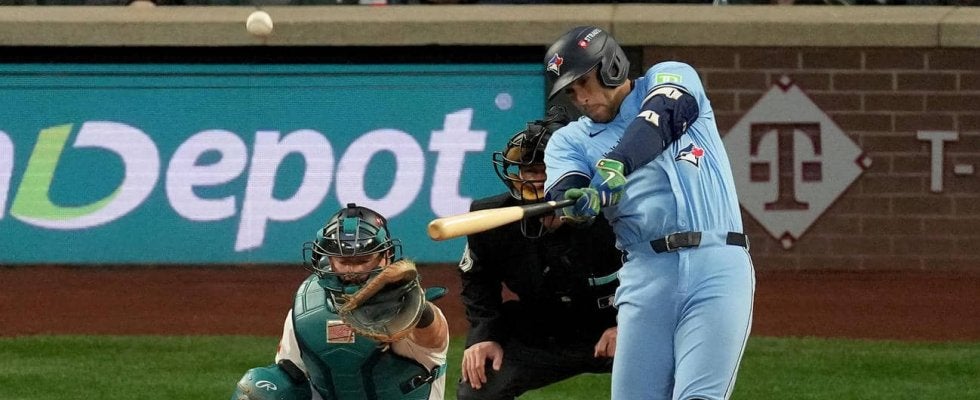 ブルージェイズ５発13点で大勝、１勝２敗に　ヒメネス同点２ラン、主砲ゲレロも１発