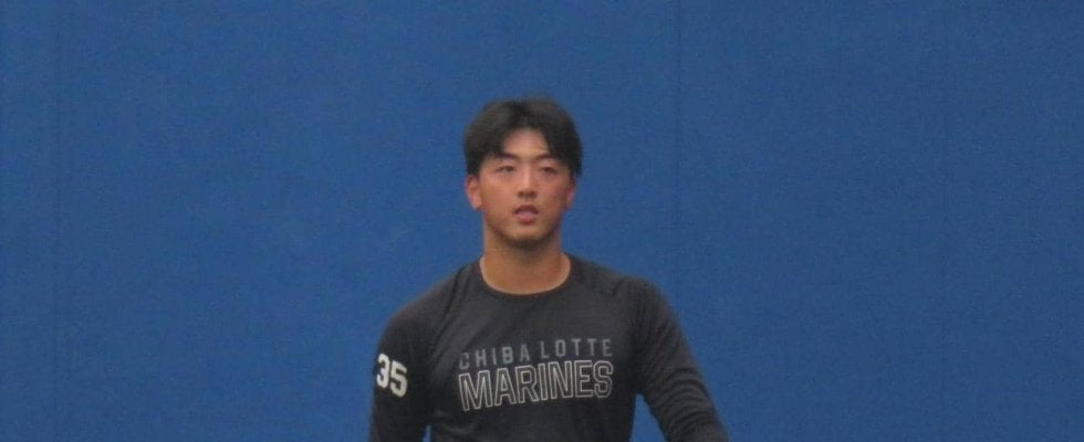 【ロッテ】田中晴也が秋季練習合流「中６日で１年間、規定投球回は最低限クリアしたい」