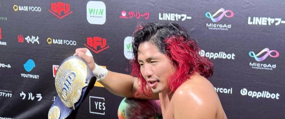 “外敵”のＧＨＣJr.王者・高橋ヒロム、ノア生え抜きに完勝で辛辣エール「一ファンなら宮脇純太のファンですか？全部出せ」ノア新トーナメント参戦も表明