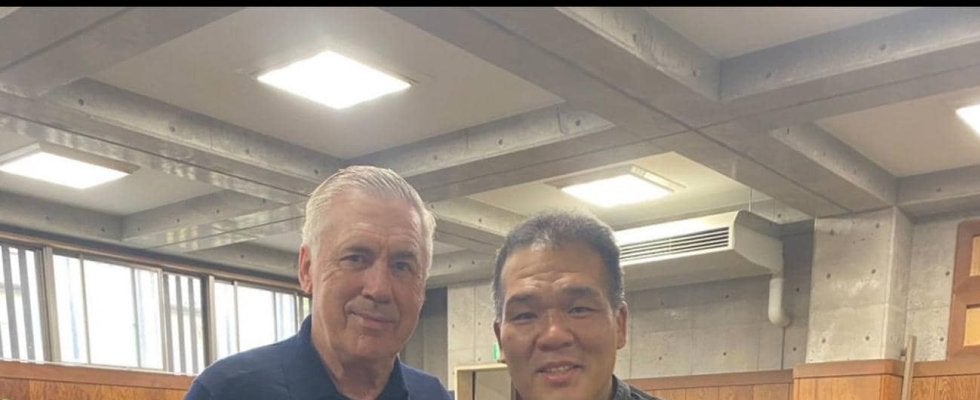 ブラジル代表のアンチェロッティ監督が玉ノ井部屋を訪問「世界的な指導者をお迎えできて光栄」