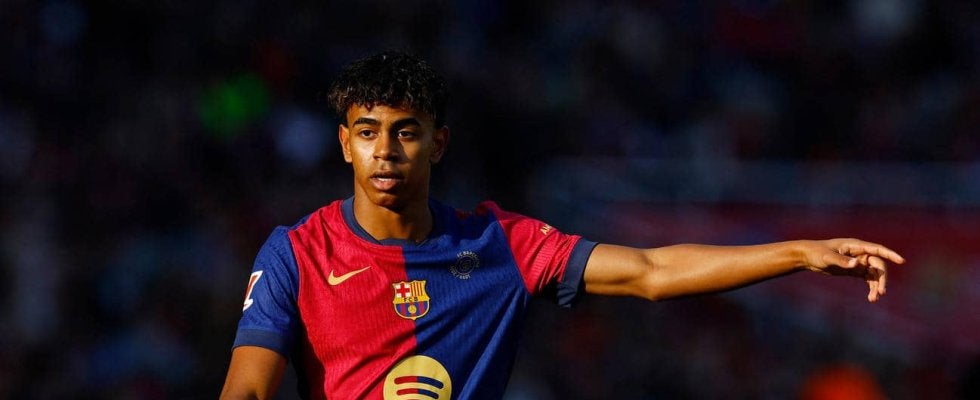 バルサFWヤマル、アパレルグッズ販売の専門ウェブサイトとの契約によりファンへのサイン拒否へ