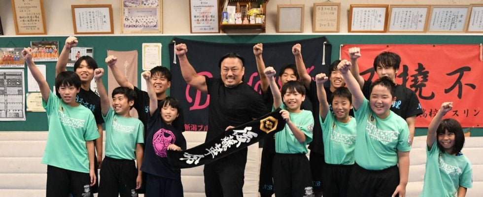 【新日本】「初心に返った」後藤洋央紀、竹下幸之介のIWGP王座挑戦前に高校生から刺激