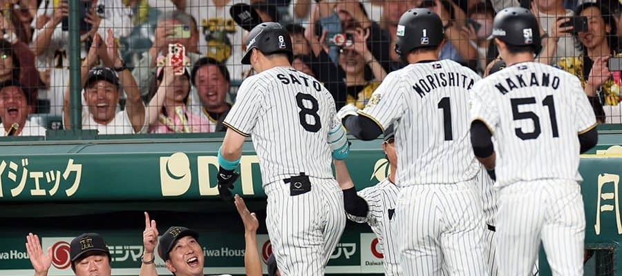 阪神、無傷3連勝で2年ぶり日本S進出決定　短期決戦も強さ健在、佐藤輝明V3ランに甲子園熱狂