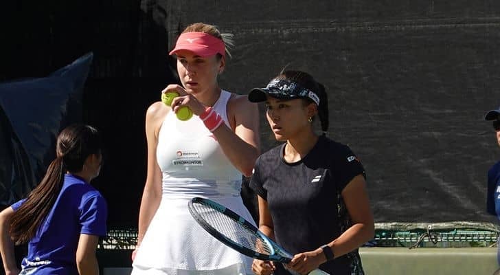 二宮真琴／キチェノクは、世界1位経験者の強敵にストレートで敗れて決勝進出ならず [木下グループジャパンオープン]