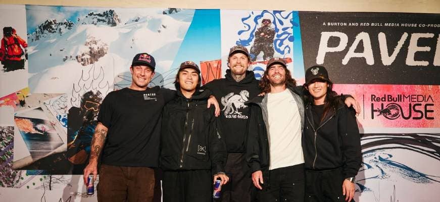 Red BullとBurtonが2年の歳月をかけた長編スノーボードムービー『PAVED』のプレミア上映会が開催！