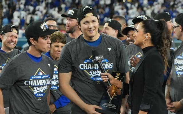 大谷翔平、二刀流MVPに「最高」　「野球面白いと思ってくれたら」