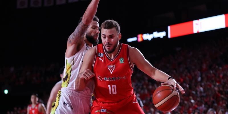 千葉Jが群馬との接戦を制しクラブ初の開幕6連勝…ホグが決勝ダンクを叩き込み19得点