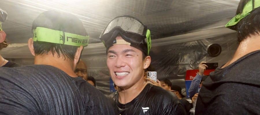 “5連覇”山本由伸が見せた神対応　歓喜の美酒でまさかの行動…大切にする「実体験」