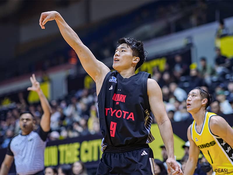 敵地で100点ゲームを演じたアルバルク東京がEASL初勝利…53.3％で3Pを沈める
