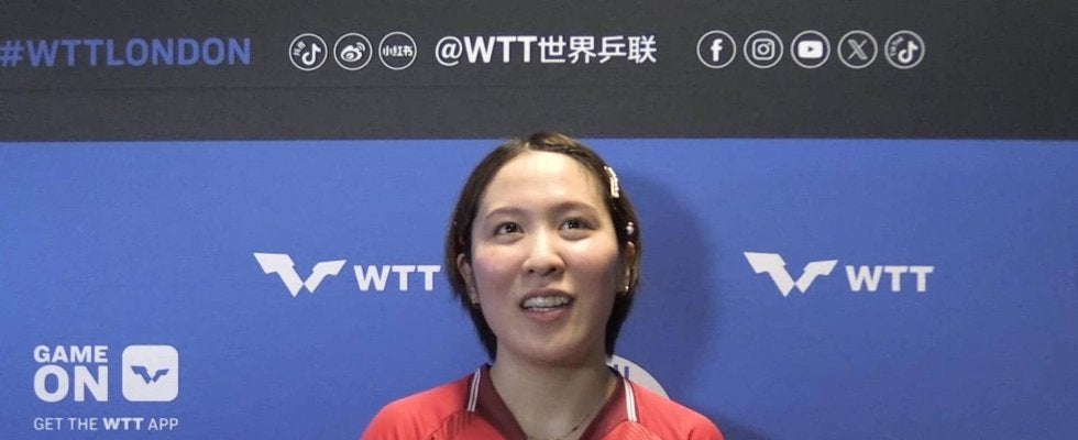 【インタビュー】平野美宇「あまり考えずに試合ができた。今はすごく楽しい」初戦快勝！中国超級リーグ参戦でレベルアップ！？｜WTTスターコンテンダーロンドン2025