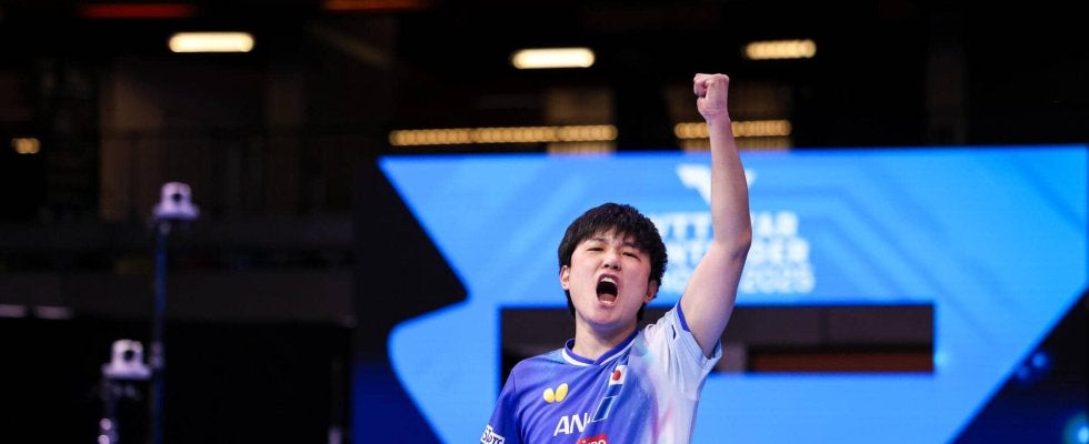 張本智和 東京五輪4位の林昀儒を破る！今季4勝目に王手【卓球 WTTロンドン】