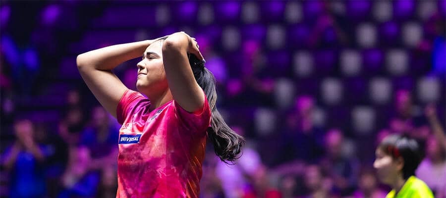 A.ディアス「この勝利が今後の自信になる」元世界1位の朱雨玲を破る大金星【卓球 WTTモンペリエ】