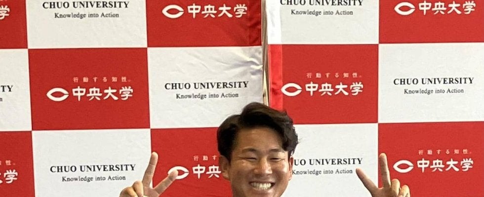 【楽天】ドラ３中大・繁永晟に指名あいさつ　尊敬する浅村に「活躍するための取り組み聞きたい」