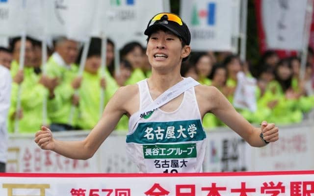 出遅れ響き名古屋大20位、見せ場はアンカーの好走　全日本大学駅伝