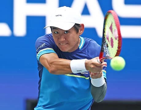 西岡良仁 日本人対決制し初戦突破